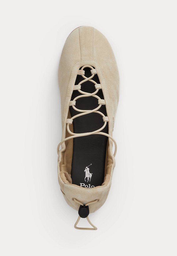 Polo Ralph Lauren THE SUEDE LACE-UP BALLERINA SNEAKER