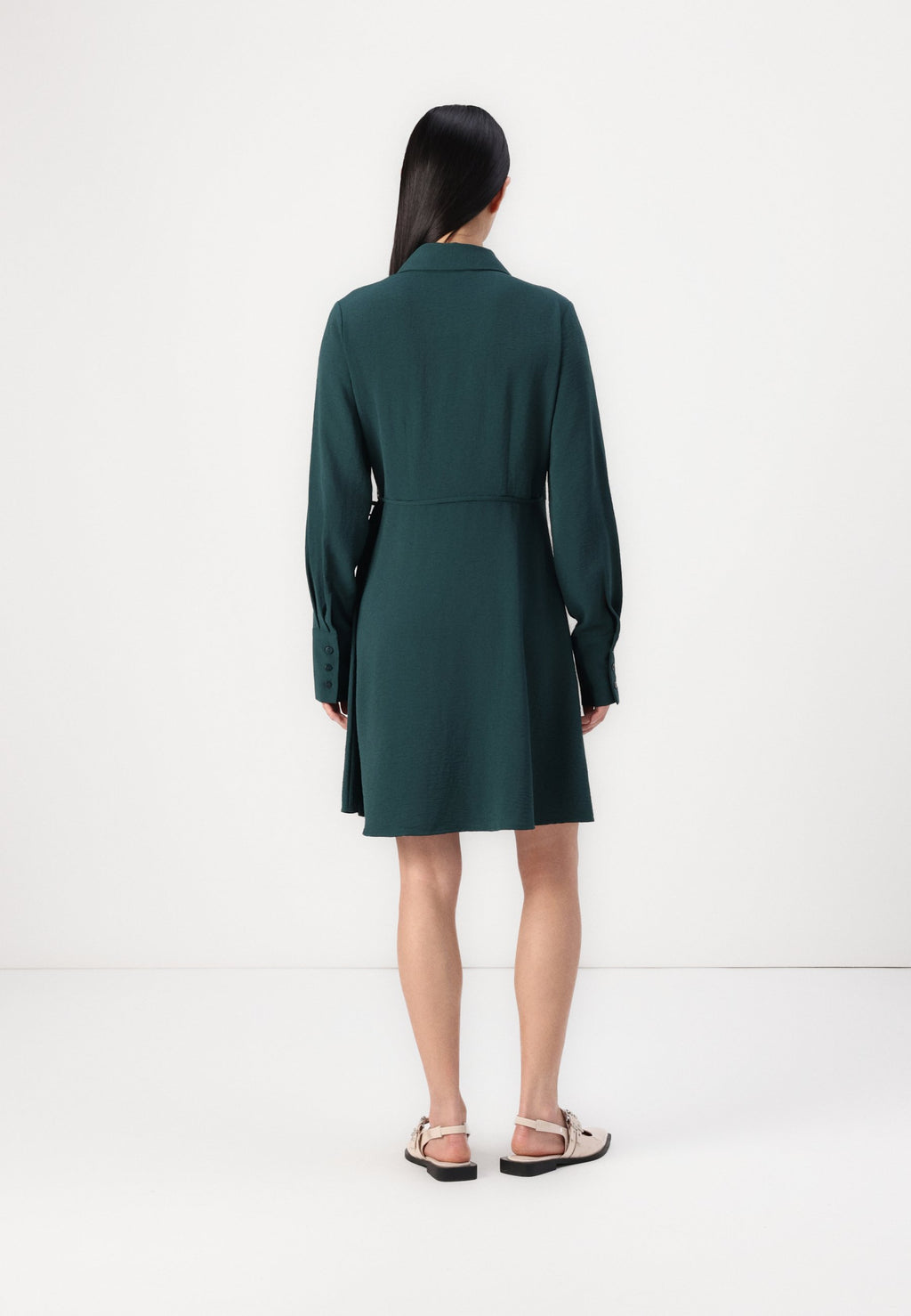 ONLLYDIA V NECK WRAP DRESS Media 4