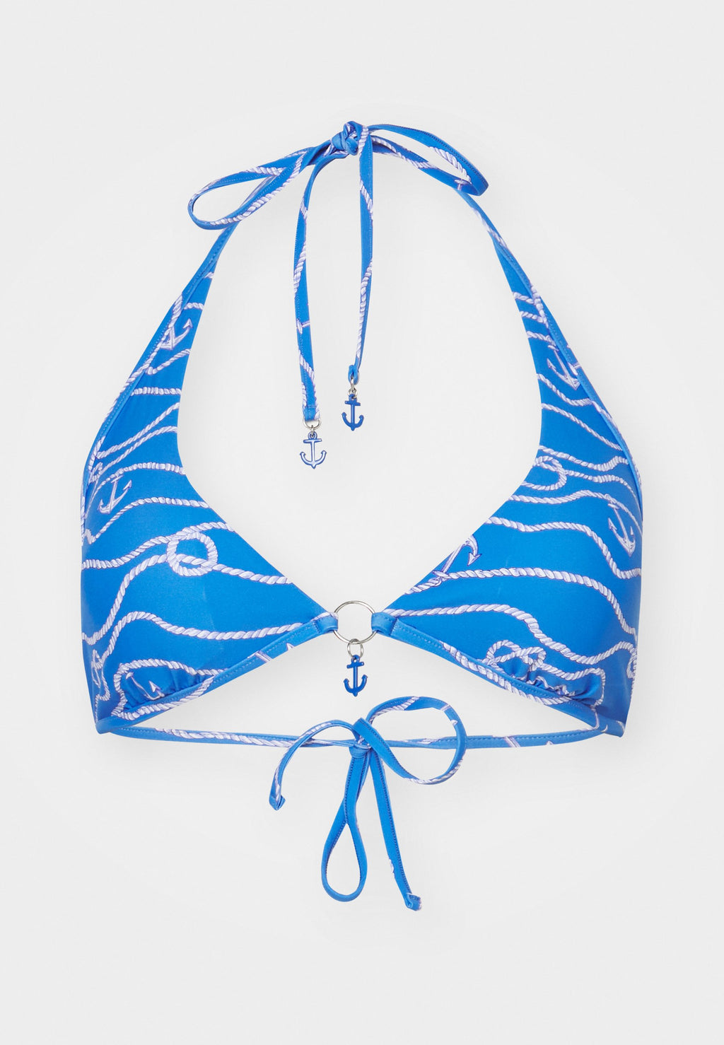 LONG LINE HALTER BRA Media 1