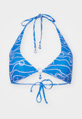 LONG LINE HALTER BRA Media 1