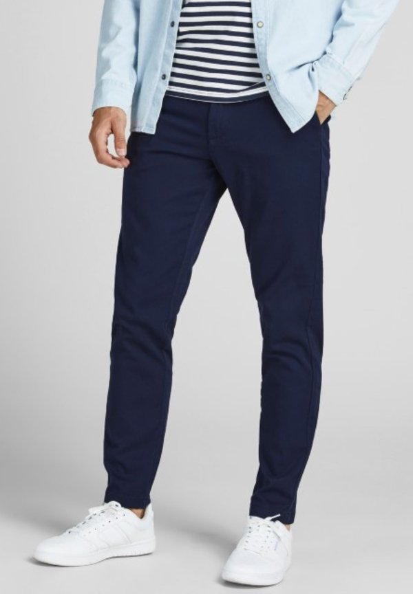 Jack & Jones JPSTMARCO JJDAVE NOOS - Chinos - navy blazer