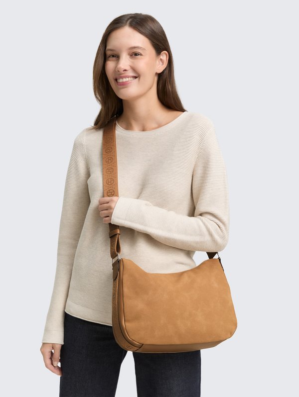 TOM TAILOR YARA HOBO BAG S - Cross body bag - camel
