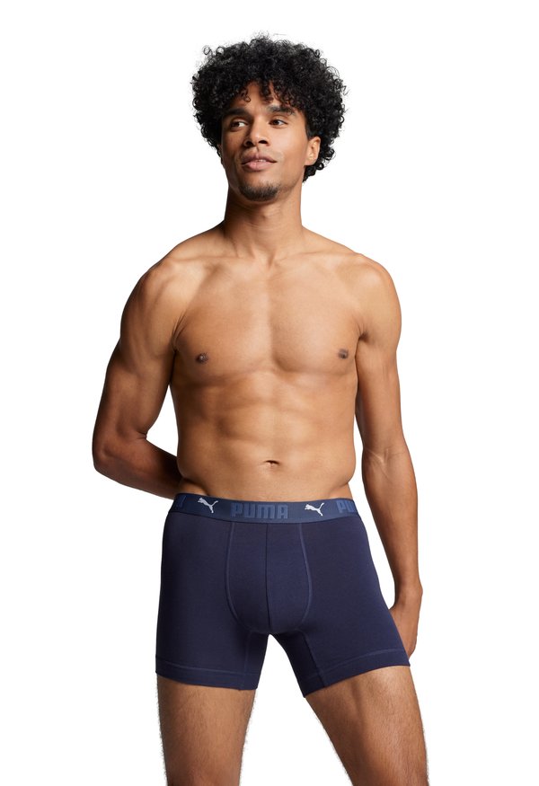 Puma SPORT COTTON 2 PACK - Boxer briefs - blue combo