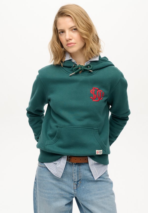 Superdry & Co NEON  - Hoodie - june bug green