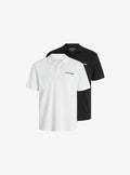 Jack & Jones 2-pack Printed - Polo shirt - black