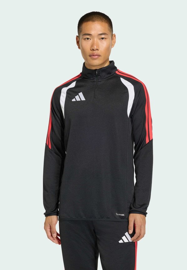 adidas Performance TIRO26 LEAGUE TRAINING TOP - Long sleeved top - black   semi lucid red