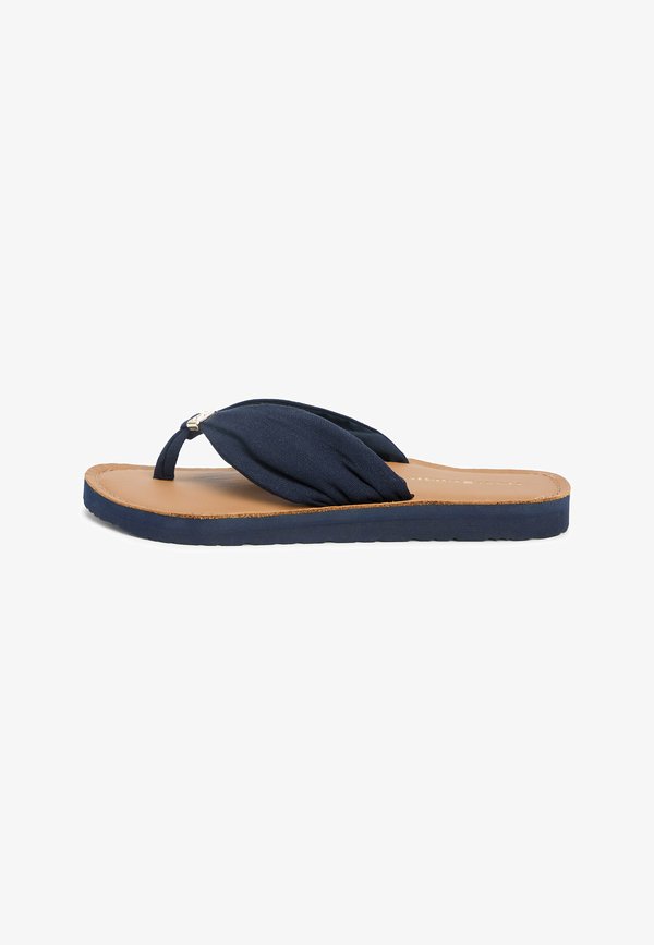 Tommy Hilfiger SUMMER - T-bar sandals - space blue
