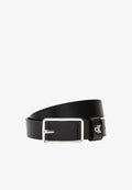 Calvin Klein SQUARE BUCKLE CK LOOP 25MM LV04F7050G - Belt - nero argento