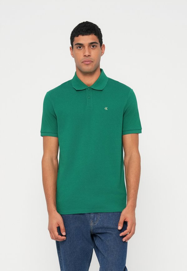 Calvin Klein Jeans MONOGRAM - Polo shirt - deco green