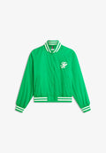 Tommy Hilfiger LOGO APPLIQUÉ  - Bomber Jacket - courtside green