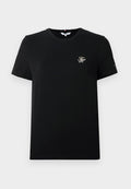 Tommy Hilfiger LOGO EMBROIDERY JERSEY CREW NECK T-SHIRT - Basic T-shirt - black