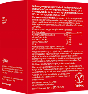 Spermidin Astaxanthin Sticks 30 St feel FOREVER YOUNG