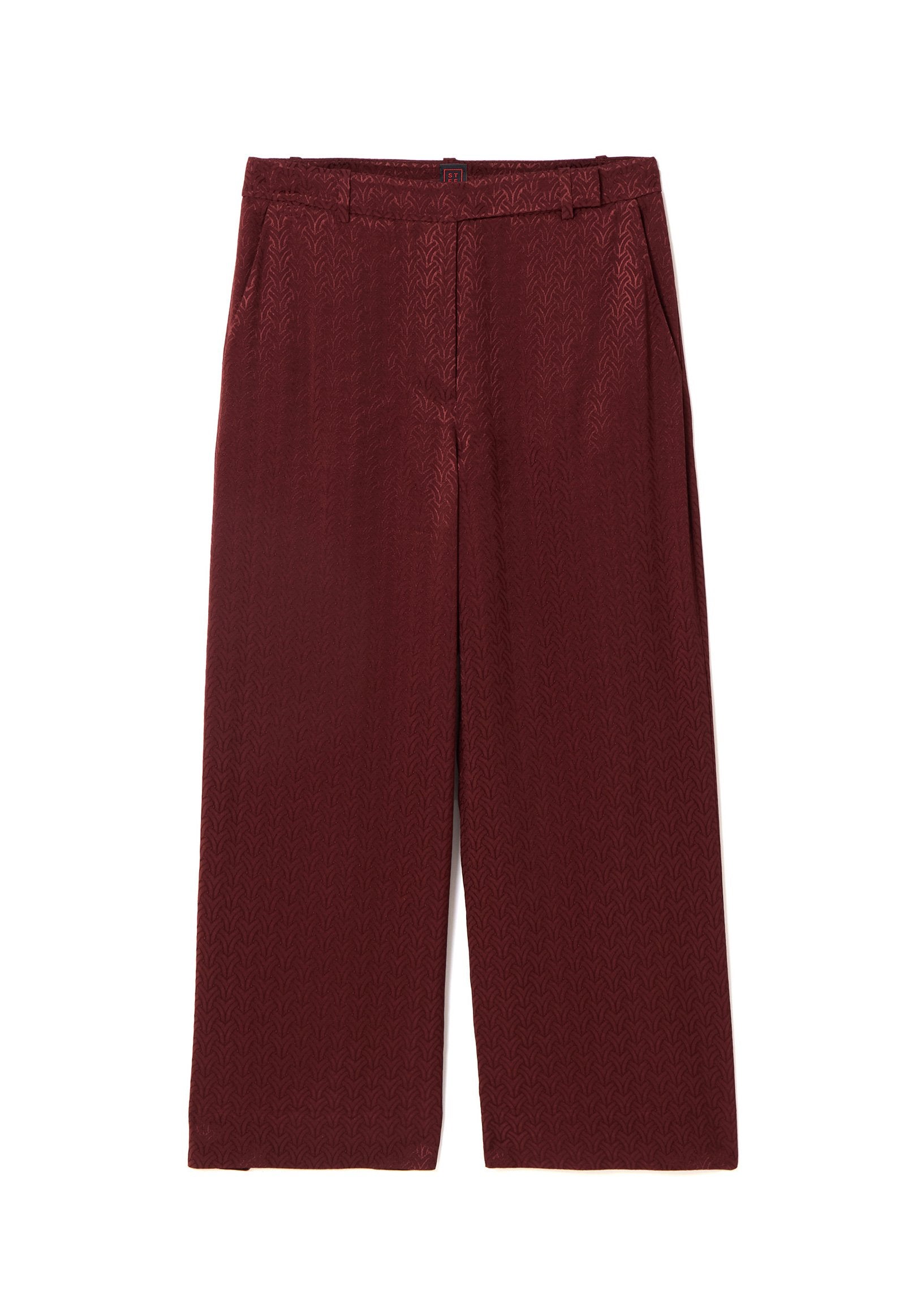 Stefanel WIDE-LEG WITH MOTIF