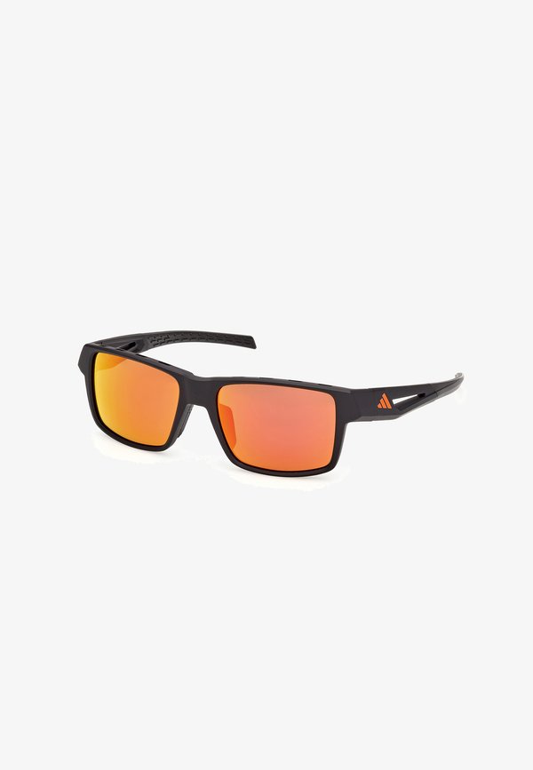 adidas Performance KLEON - SUNGLASSES - Sunglasses - matte black-orange