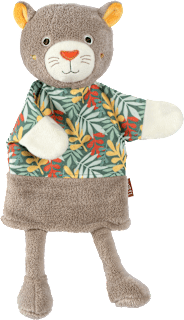 Handpuppe Panther, braun fehn
