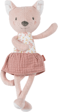 Kuscheltier Katze, rosa fehn