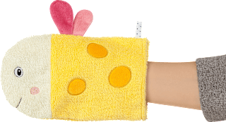 Waschhandschuh Biene fehn