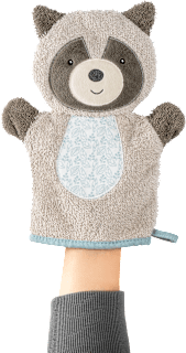 Waschhandschuh Waschbär fehn