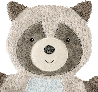 Waschhandschuh Waschbär fehn