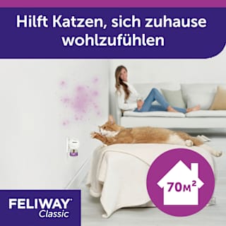 Nachfüllpack für Pheromonverdampfer "Classic" für Katzen (3 Stück) Feliway
