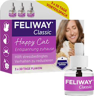 Nachfüllpack für Pheromonverdampfer "Classic" für Katzen (3 Stück) Feliway