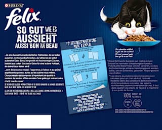 Nassfutter Katze, Geschmacksvielfalt aus dem Wasser in Gelee, Multipack (24x85g) Felix