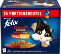 Nassfutter Katze, Geschmacksvielfalt vom Land in Gelee, Multipack (24x85 g) Felix
