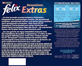Nassfutter Katze Geschmacksvielfalt vom Land, Sensations Extras Multipack (24x85 g) Felix