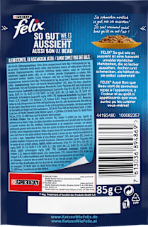Nassfutter Katze mit Huhn, So gut wie es aussieht, Adult Felix