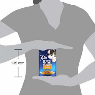Nassfutter Katze mit Huhn, So gut wie es aussieht, Adult Felix