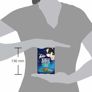 Nassfutter Katze mit Thunfisch in Gelee, So gut wie es aussieht, Adult Felix