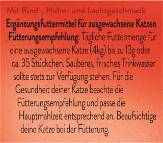 Snack für Katzen, Knabbermix, Grillspaß Felix