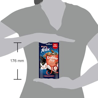 Snack für Katzen, Knabbermix, Grillspaß Felix