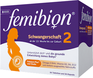 Schwangerschaft 2, 56 Tabletten und 56 Kapseln femibion