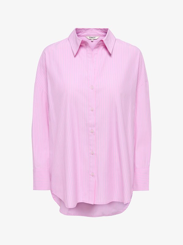 ONLY ONLOREGON ALVA LS REG SHIRT NOOS WVN - Button-down blouse - lilac sachet