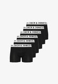 Jack & Jones RETRO 6ER PACK SENSE - Trunks - schwarz weiß