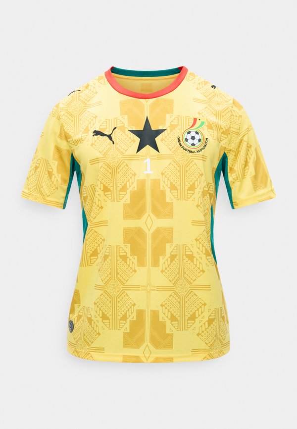 Puma GHANA FA AWAY REPLICA - Football jersey - sunny yellow/archive gold-coloured