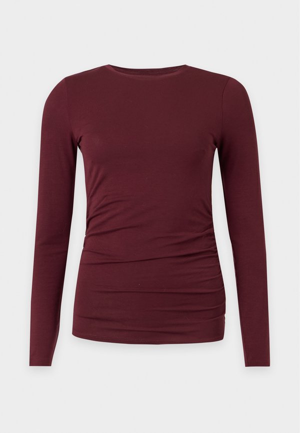 Vero Moda VMAVA SARAH LS TOP JRS NOOS - Long sleeved top - windsor wine