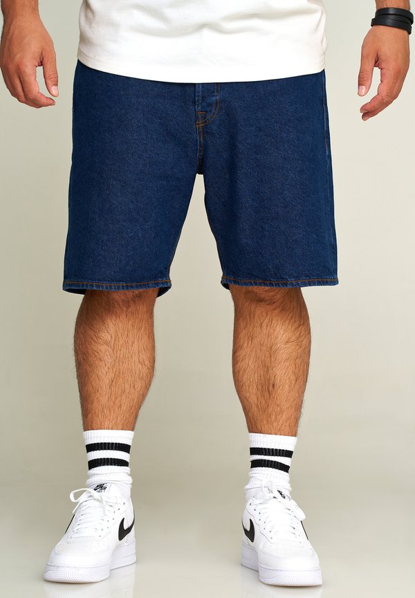 Jack & Jones TONY INFINITY SHORTS - Denim shorts - dark blue denim