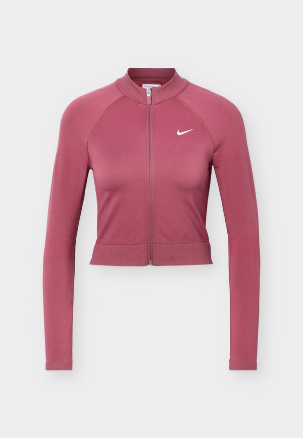 Nike Performance MIDLAYER - Training jacket - pink smoke/white