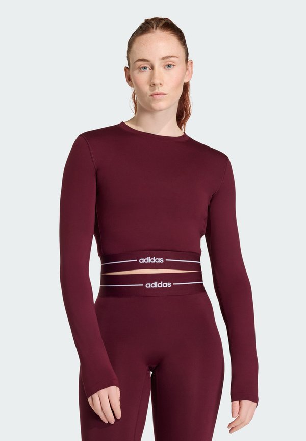 adidas Performance HYPERGLAM CROPPED LONG SLEEVE