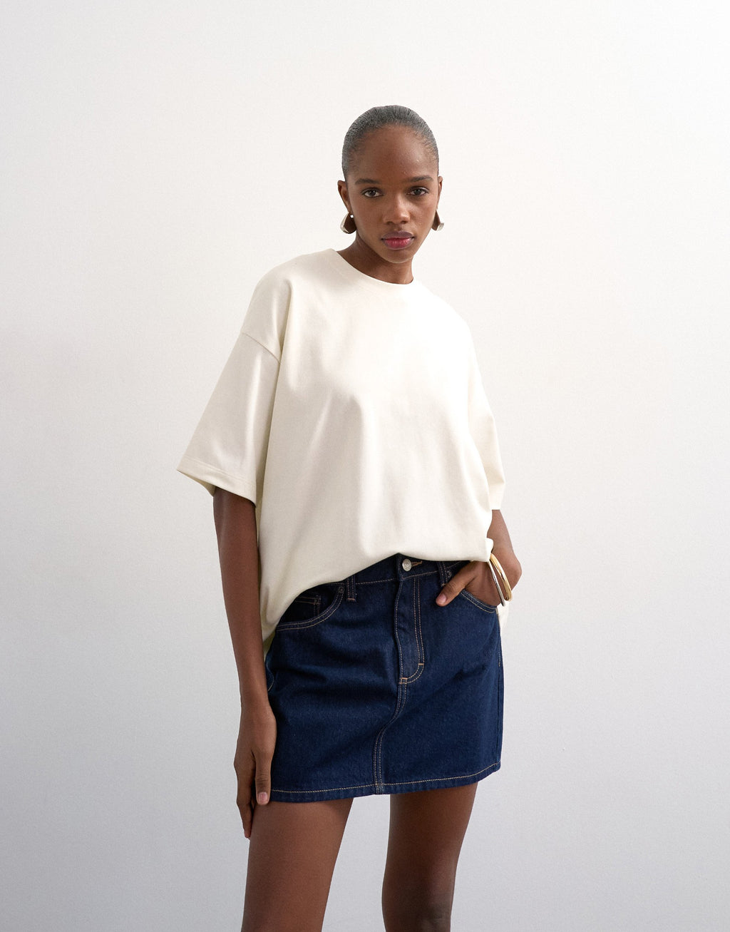 Topshop TSSILJE High rise Mini