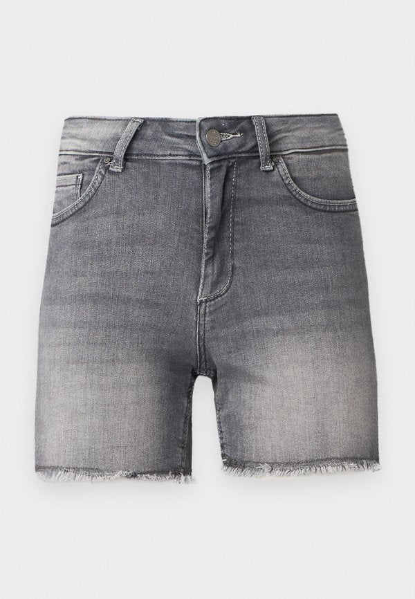 ONLY ONLBLUSH - Denim shorts - medium grey denim