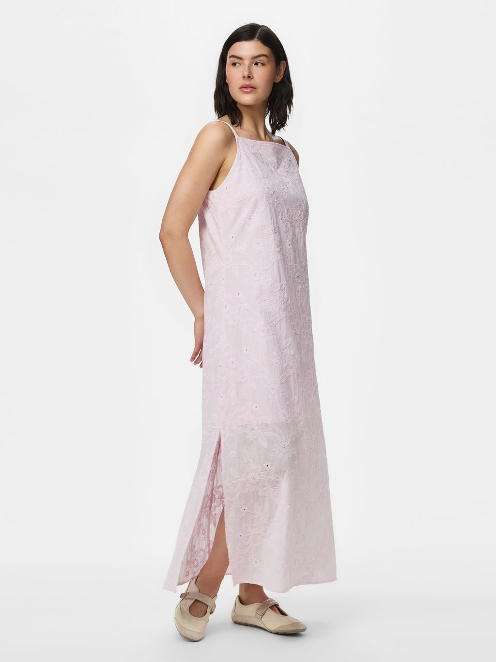 Pieces PCGINGER SL ANKLE DRESS WVN
