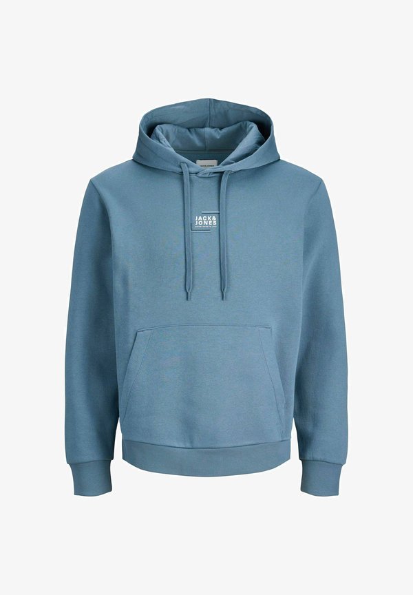 Jack & Jones Logo - Hoodie - blue mirage