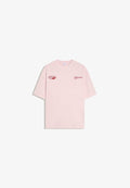 Bershka TERRY PRINT - TSHIRT - Print T-shirt - light pink