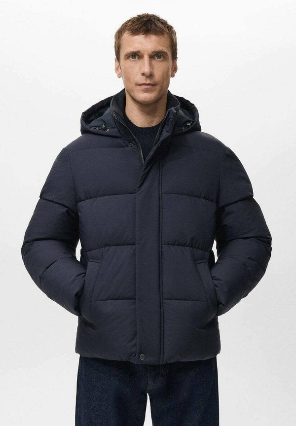 Mango Winter jacket - royal blue