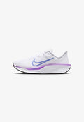 Nike Performance WMNS NIKE QUEST 6 - Road running shoes - white black/bright violet sapphire