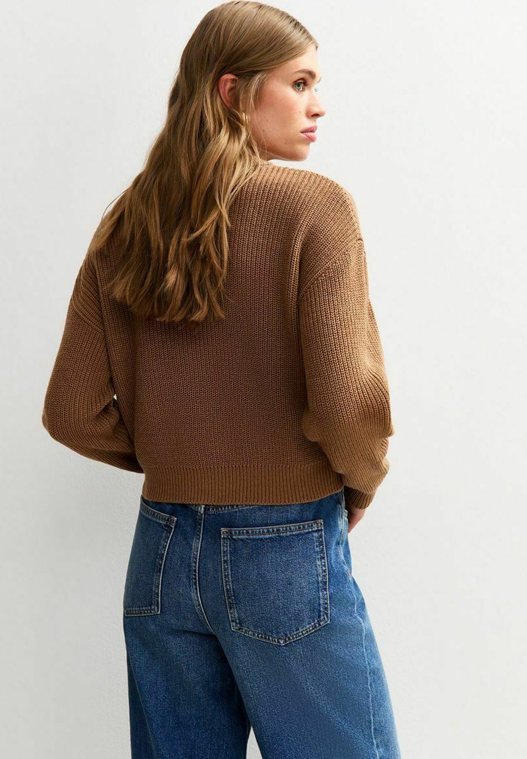 New Look RIBBED CREW NECK CHUNKY