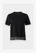 Vero Moda VMMILLE BOXY TEE - Print T-shirt - black